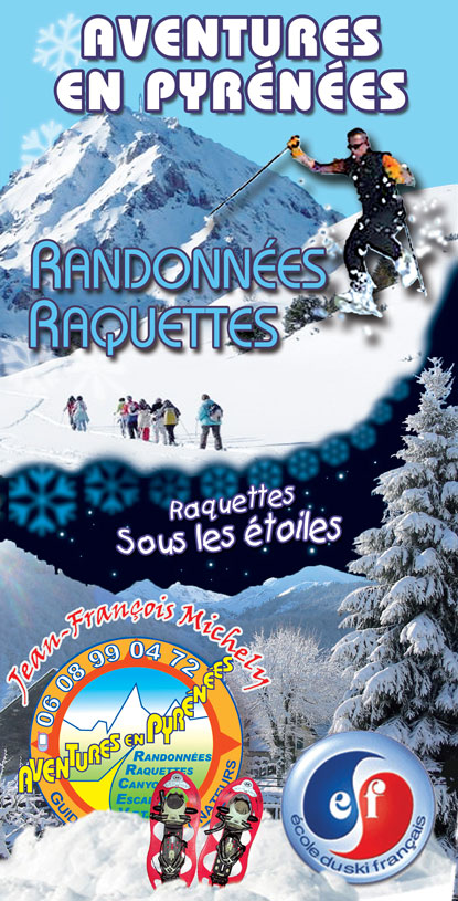 Raquettes à neige Pyrénées La Mongie tous niveaux